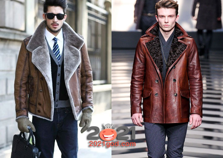 Модные мужские дубленки зимы 2020-2021