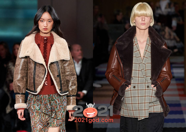 Короткие женские дубленки зимы 2020-2021