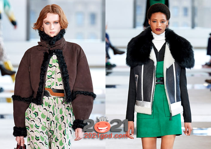 Трендовые женские дубленки на 2021 год