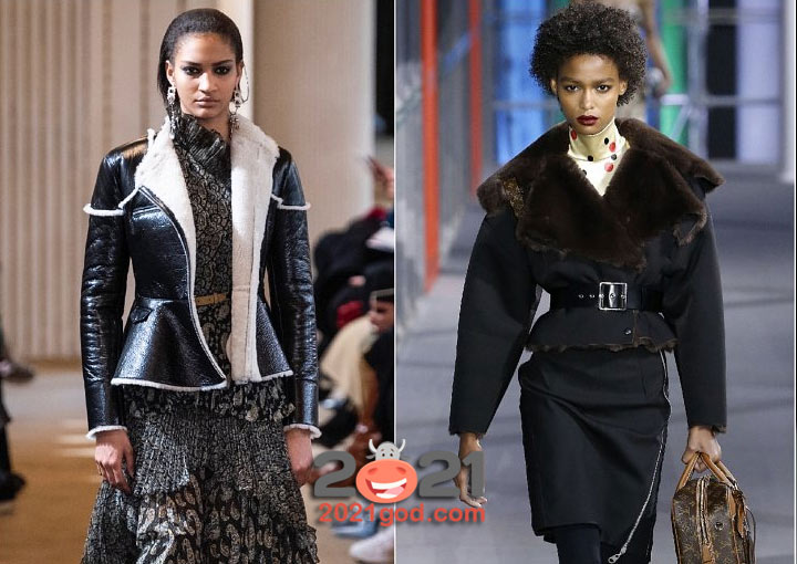 Красивые женские дубленки на 2020-2021 год