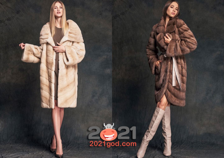 Модные натуральные шубы на 2021 год
