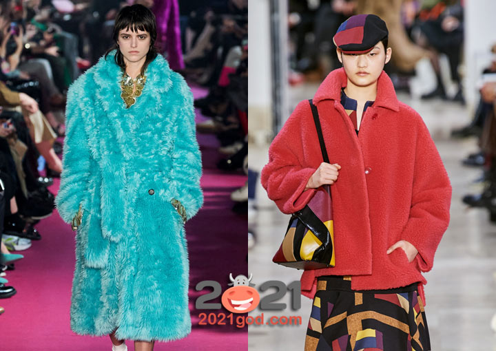 Модные оттенки шуб на зиму 2020-2021