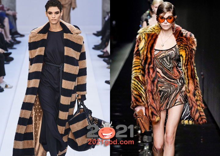 Модные необычные шубы 2021 года