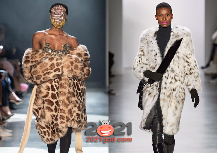 Модные шубы 2021 года в зоопринтах