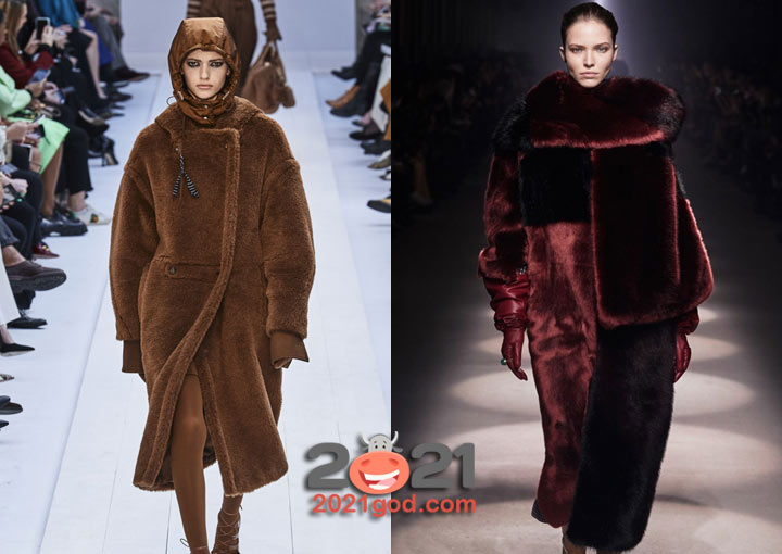 Модные плюшевые шубы зимы 2020-2021
