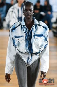 Модная джинсовая куртка осень-зима 2020-2021