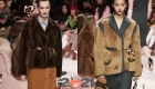 Модные меховые куртки Fendi осень-зима 2020-2021