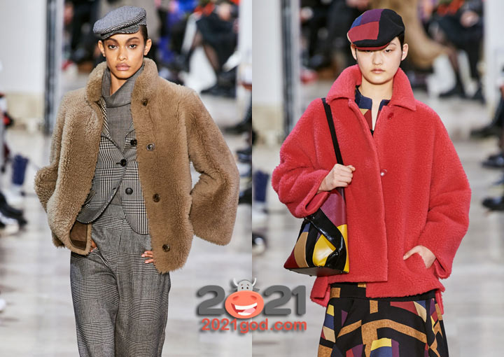 Модные меховые куртки Rochas осень-зима 2020-2021