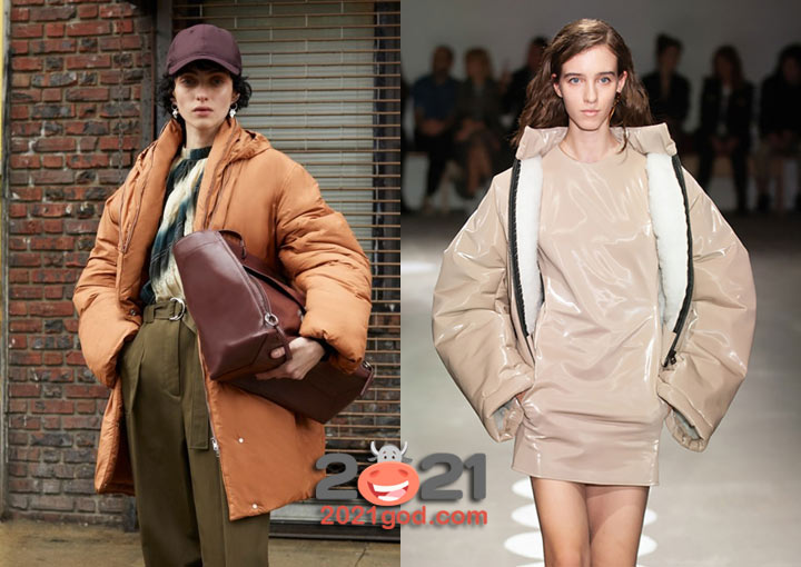 Модные пуховики оверсайз осень-зима 2020-2021