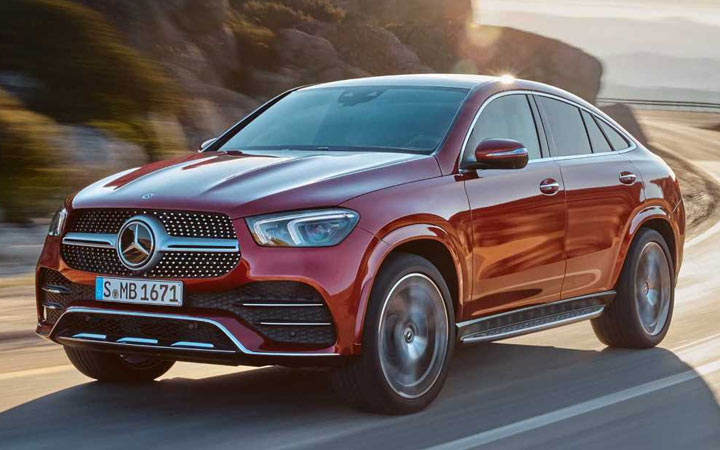 Mercedes GLE Coupe 2021 года
