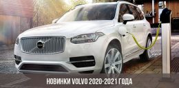 Новинки Volvo 2020-2021 года