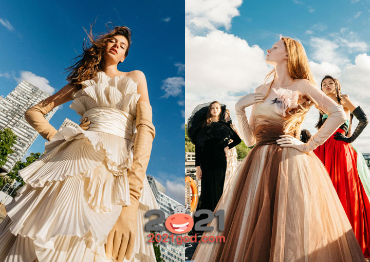 Высокая мода от Balmain коллекция сезона осень-зима 2020-2021