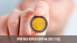 Прогноз курса евро на 2021 год