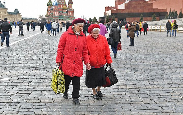 Пенсионеры Москвы
